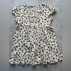 Pretty Good Multicolor Dot Top Size S NWOT